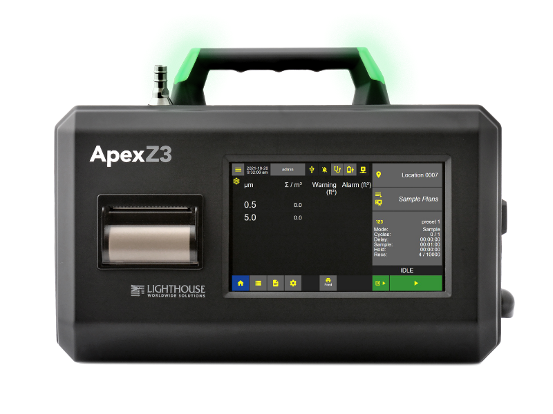 Lighthouse ApexZ3 taşınabilir parçacık ölçer