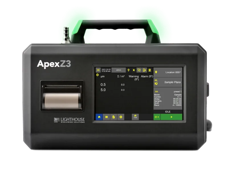 Lighthouse ApexZ3 portable airborne particle counter
